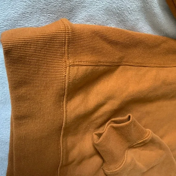 Orange Womens Velvet Heart Sweater - Picture 3 of 4